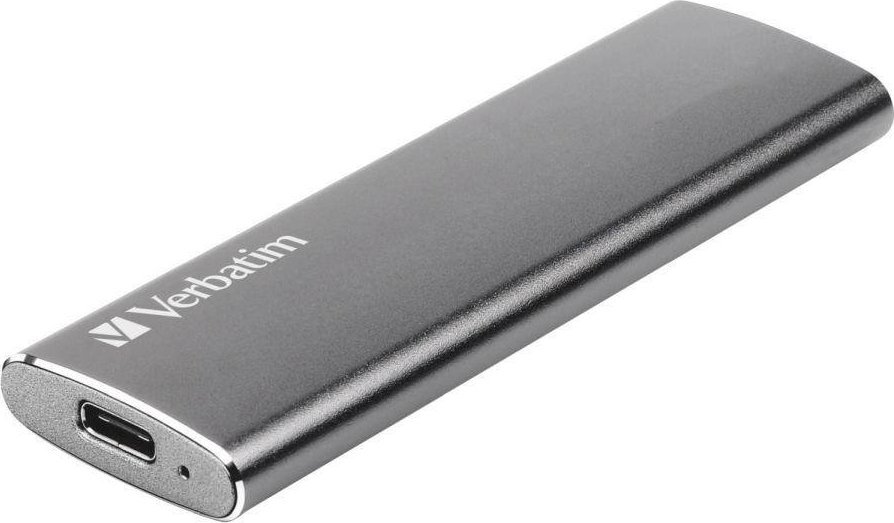 SSD i jashtëm Verbatim Vx500, 1TB, USB Type C 3.2 Gen 2, argjendtë
