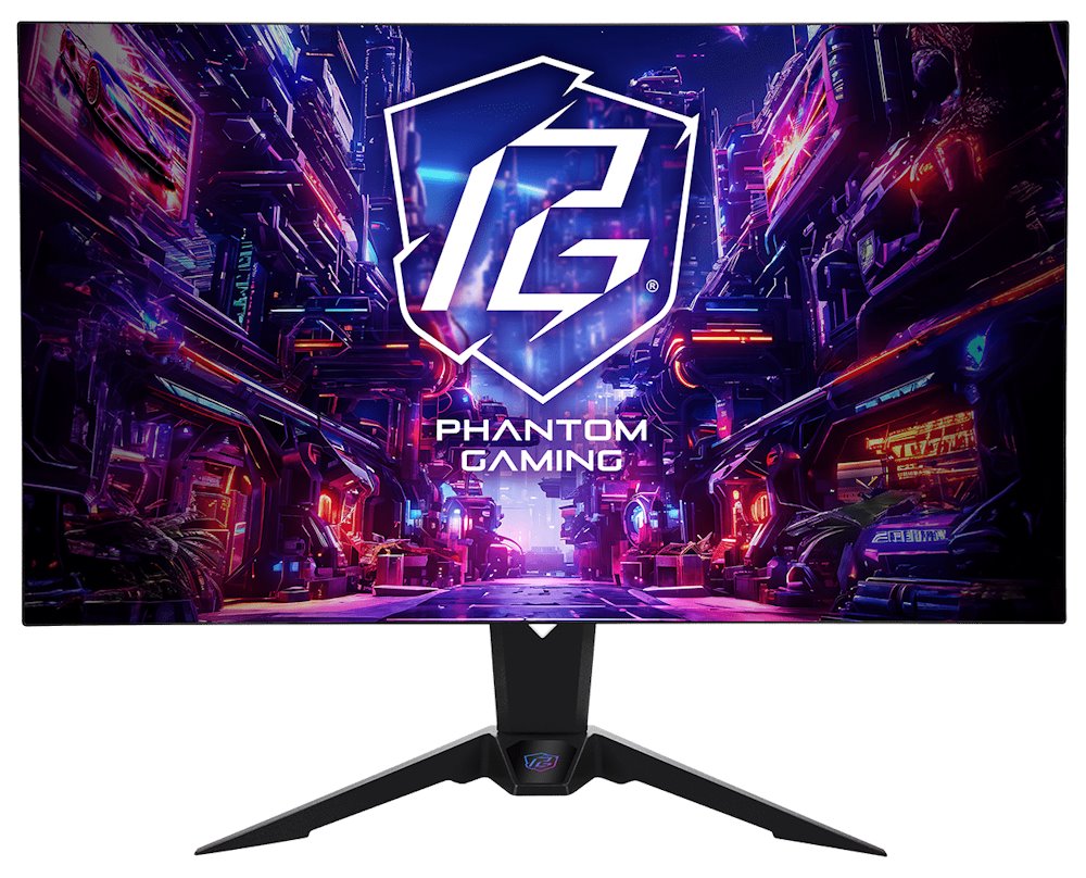 Monitor ASROCK PGO32UFS LCD, 32", 4K UHD, 240Hz, i zi