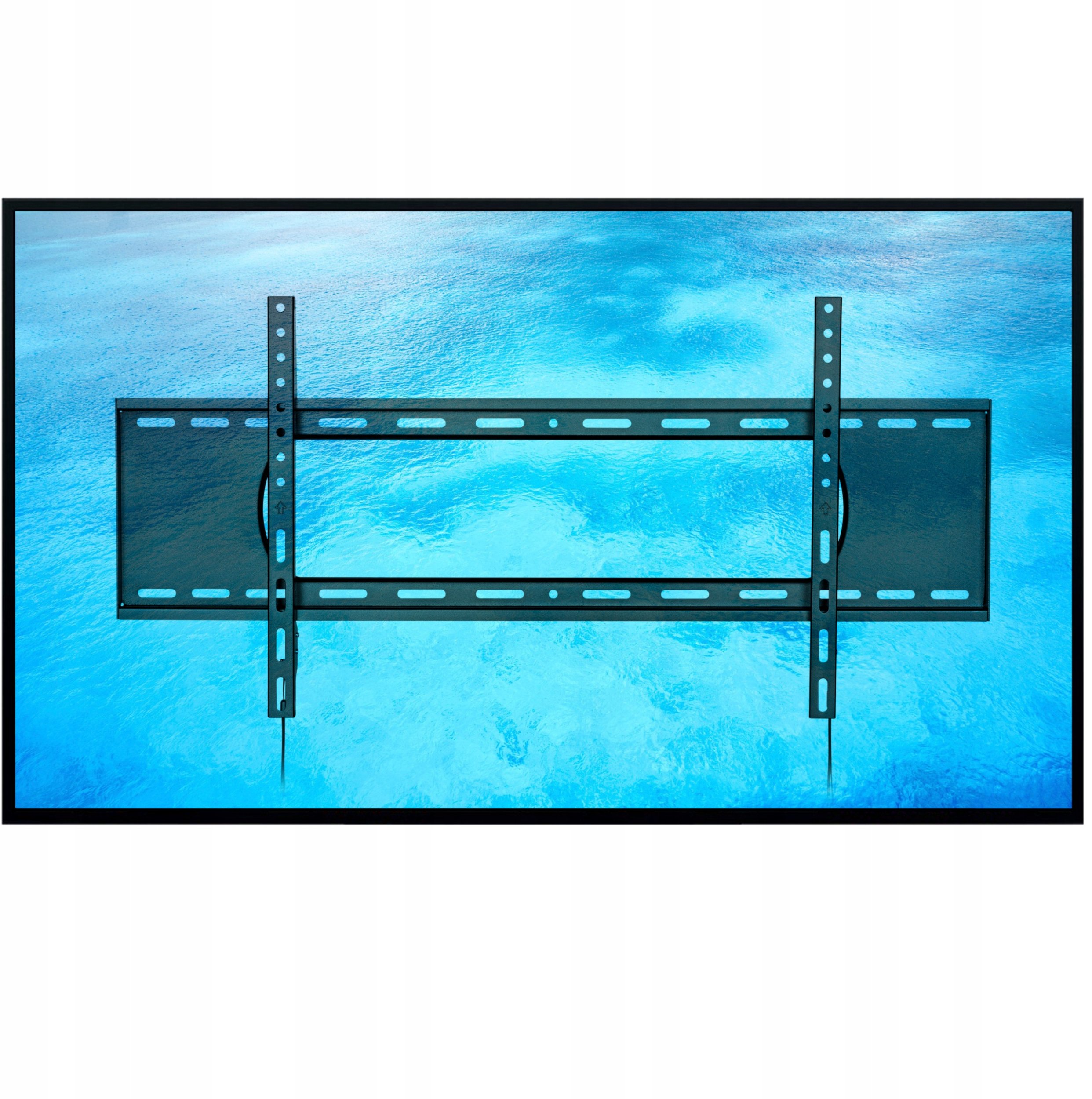 Mbajtëse murale Fiber Novelty C5F, për TV 45" 90", 80 kg, e zezë