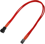 Kabllo Nanoxia 3-pin - 3-pin, 0.3m, e kuqe Kabllo Nanoxia 3-pin - 3-pin, 0.3m, e kuqe