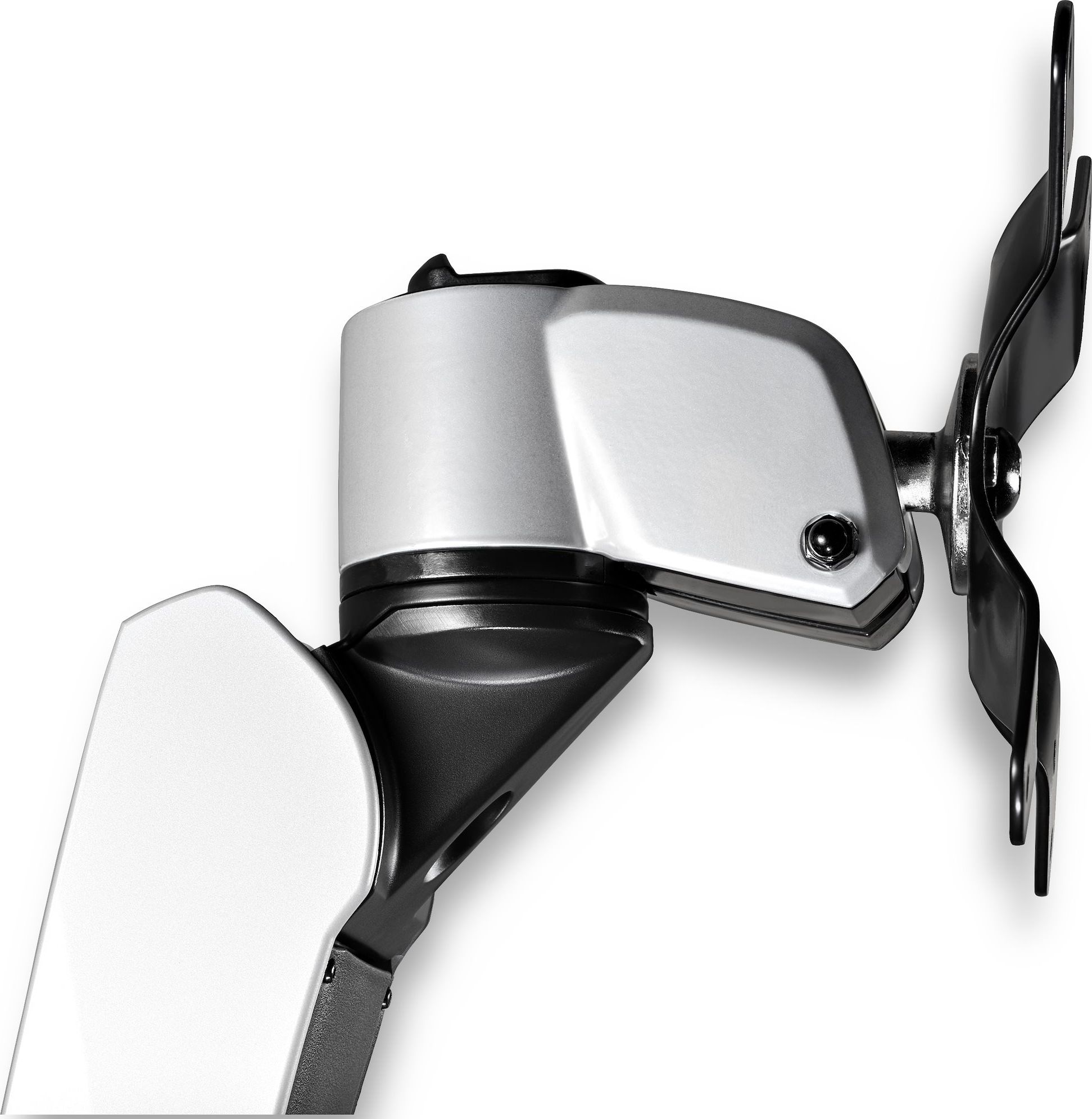 Stacion muri për punë StarTech, krah monitori 34", tavolinë tastiere ergonomike, i zi