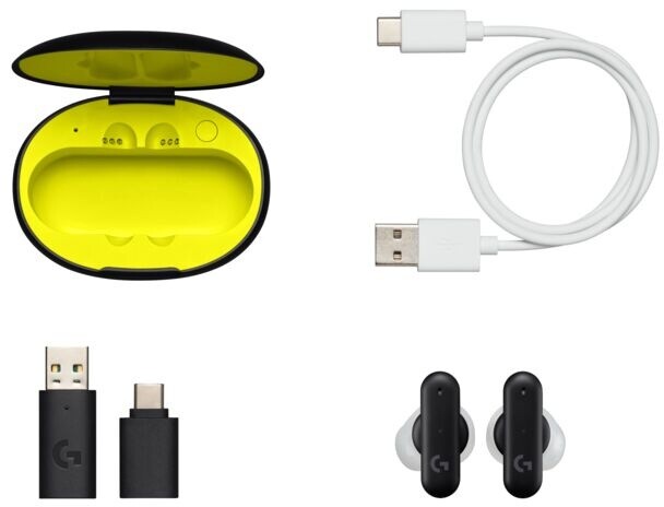 Dëgjuese Logitech FITS, të zeza