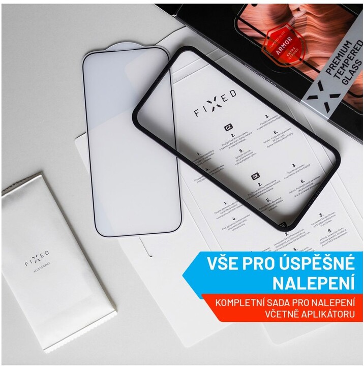 Xham mbrojtës FIXED Armor për Apple iPhone X/XS/11 Pro