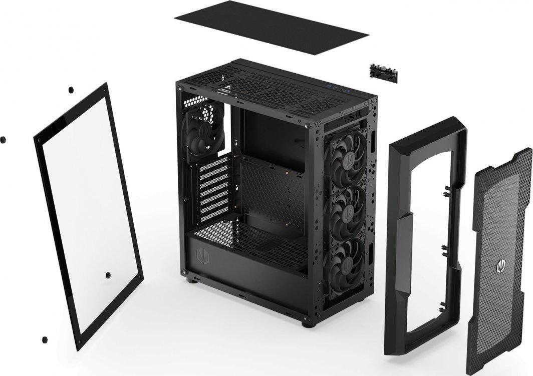 Куќиште за компјутер Endorfy Regnum 400 Air, Midi Tower