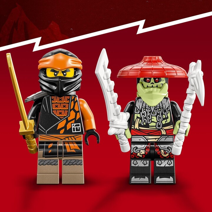 Set LEGO® NINJAGO® 71782 Cole's Earth Dragon EVO, 285 pjesë