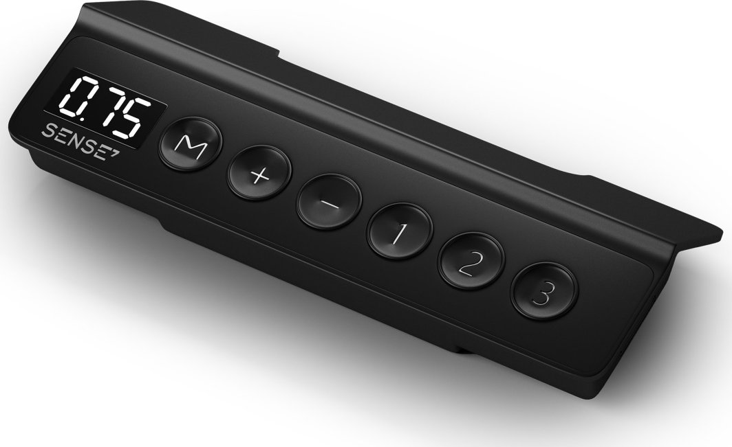 Tavolinë ekektrike Sense7 Nojo, e rregullueshme, e bardhë