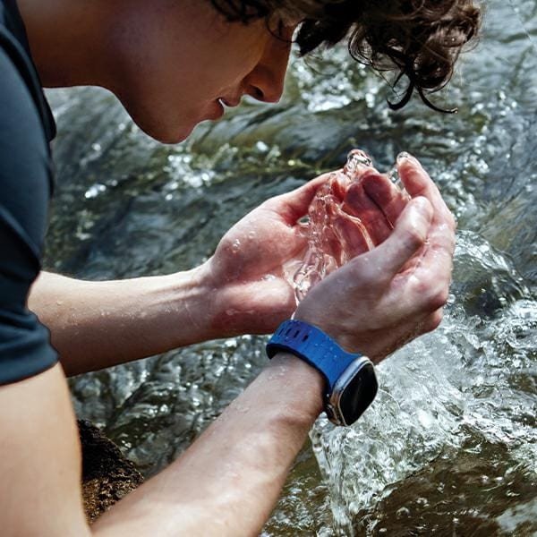 Ремче Uniq Stride за Apple Watch, 38/40/41mm, FKM гума, каки