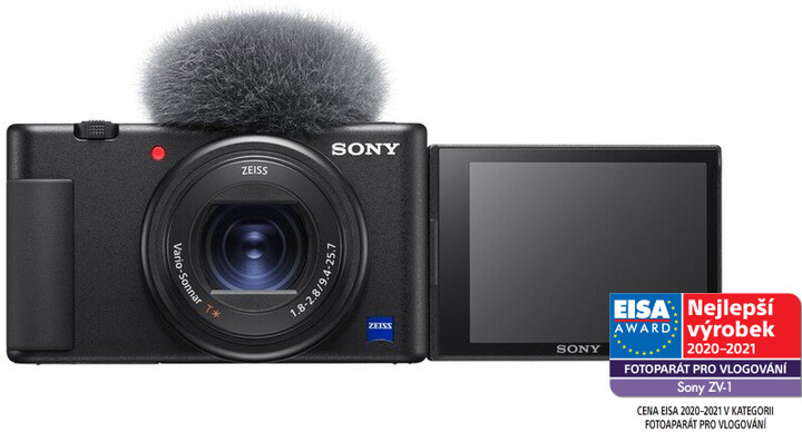 Kamerë Sony ZV-1, e zezë