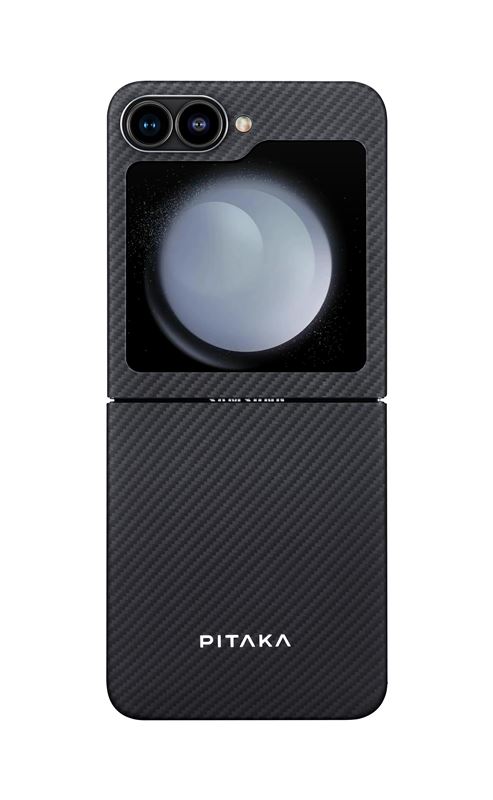 Mbrojtëse PITAKA MagEZ 5 për Samsung Galaxy Z Flip 6, e zezë