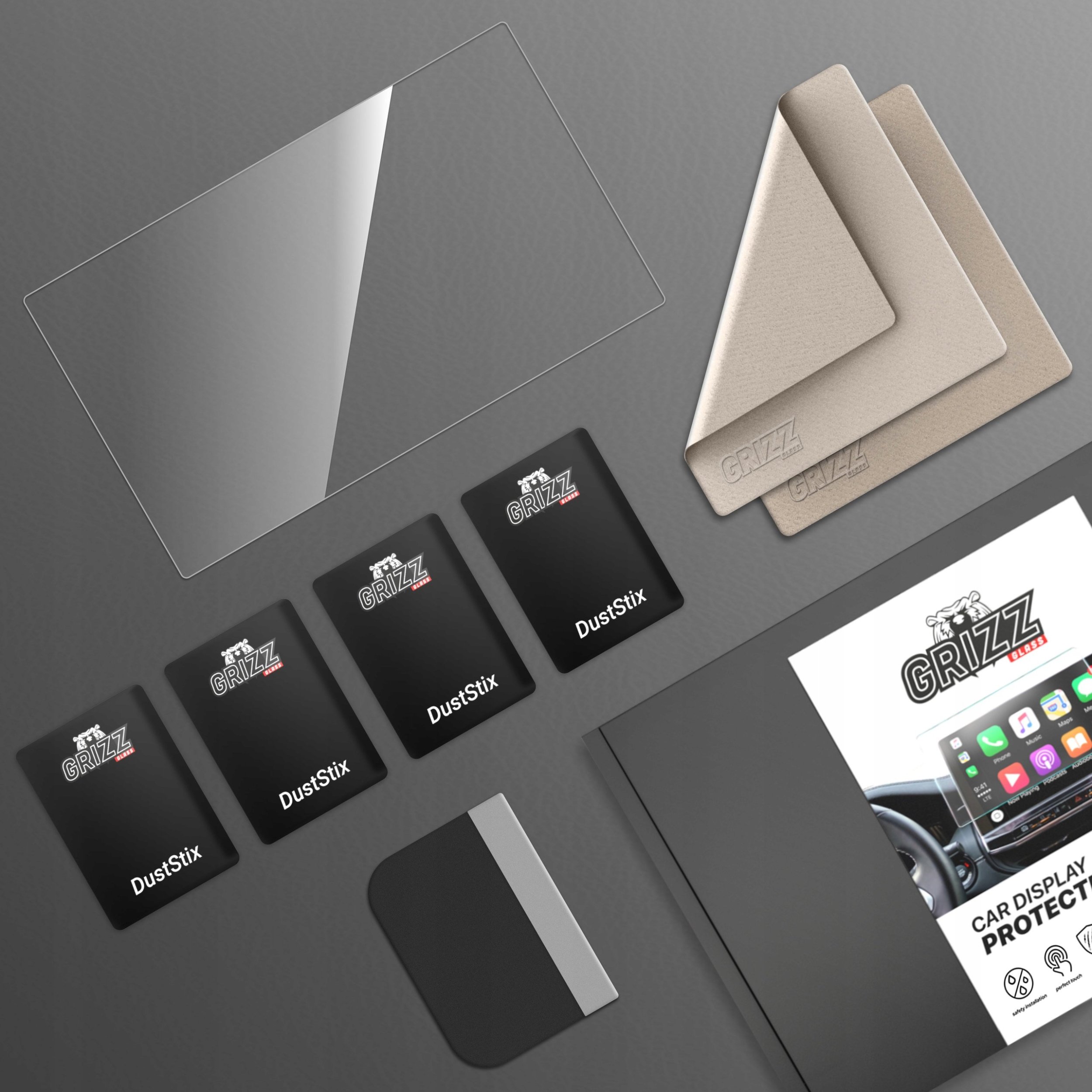 Film keramik ekrani GRIZZ për BMW 4 Coupe G22 2023-2025, mbrojtës display, transparent