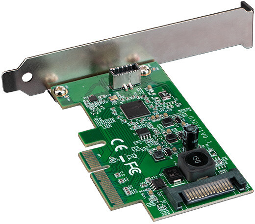 Kartë zgjerimi Akasa USB 3.2 HOST, 20Gbps lidhës i brendshëm USB 3.2 Gen 2x2 20-pin në PCIe Host Card
