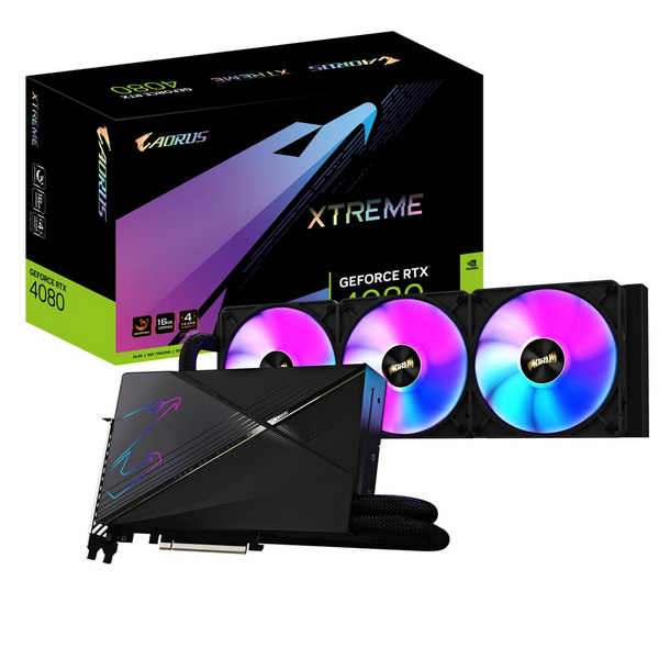 Kartë grafike GIGABYTE AORUS NVIDIA GeForce RTX 4080, 16 GB GDDR6X