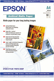 Letër fotografike Epson për printer, A4 (C13S041342)
