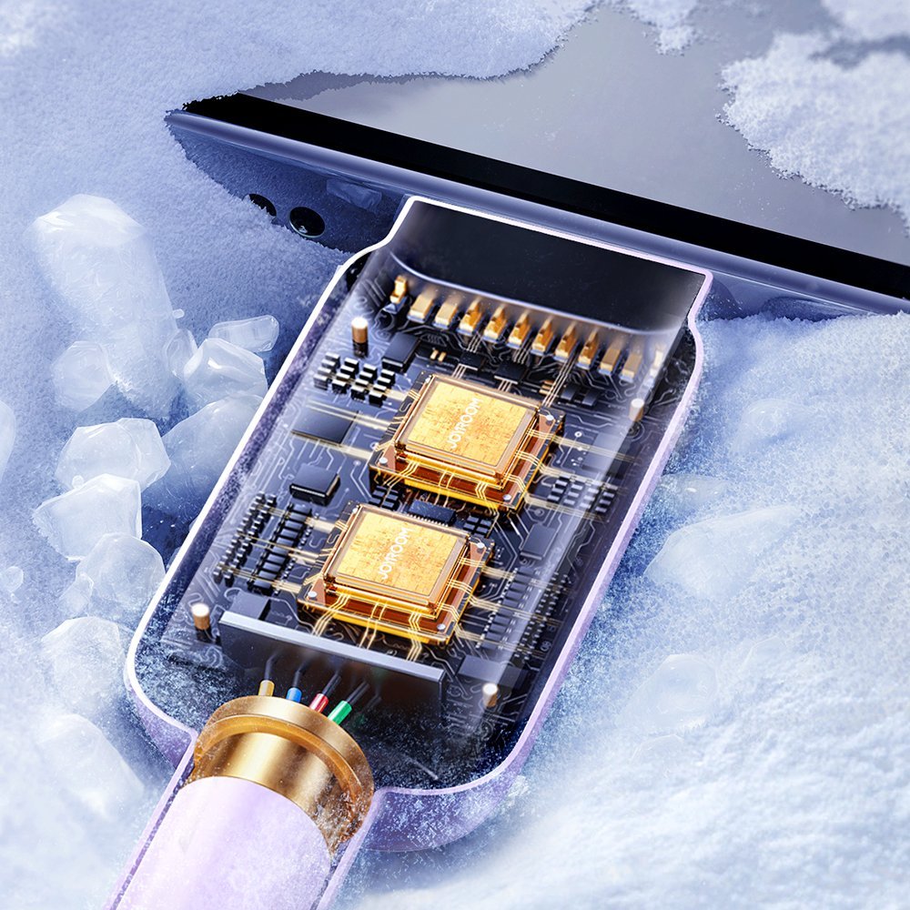 Kabllo USB Joyroom JYR757, USB C në USB C, 1.2m, lejla