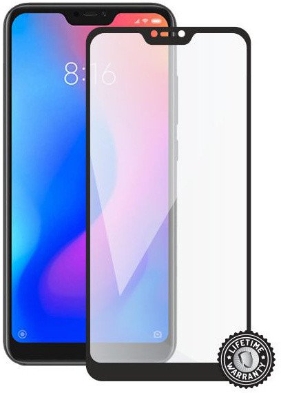 Xham mbrojtës Screenshield Tempered Glass për XIAOMI Mi A2 Lite, i zi 