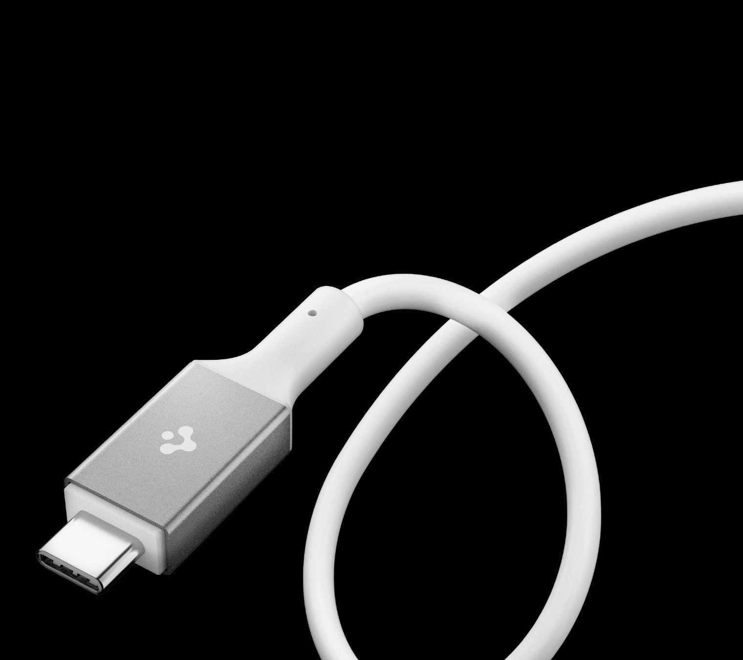 Kabëll USB C në USB C Spigen Essential EB24012CC, 240W, 1.2m, i bardhë