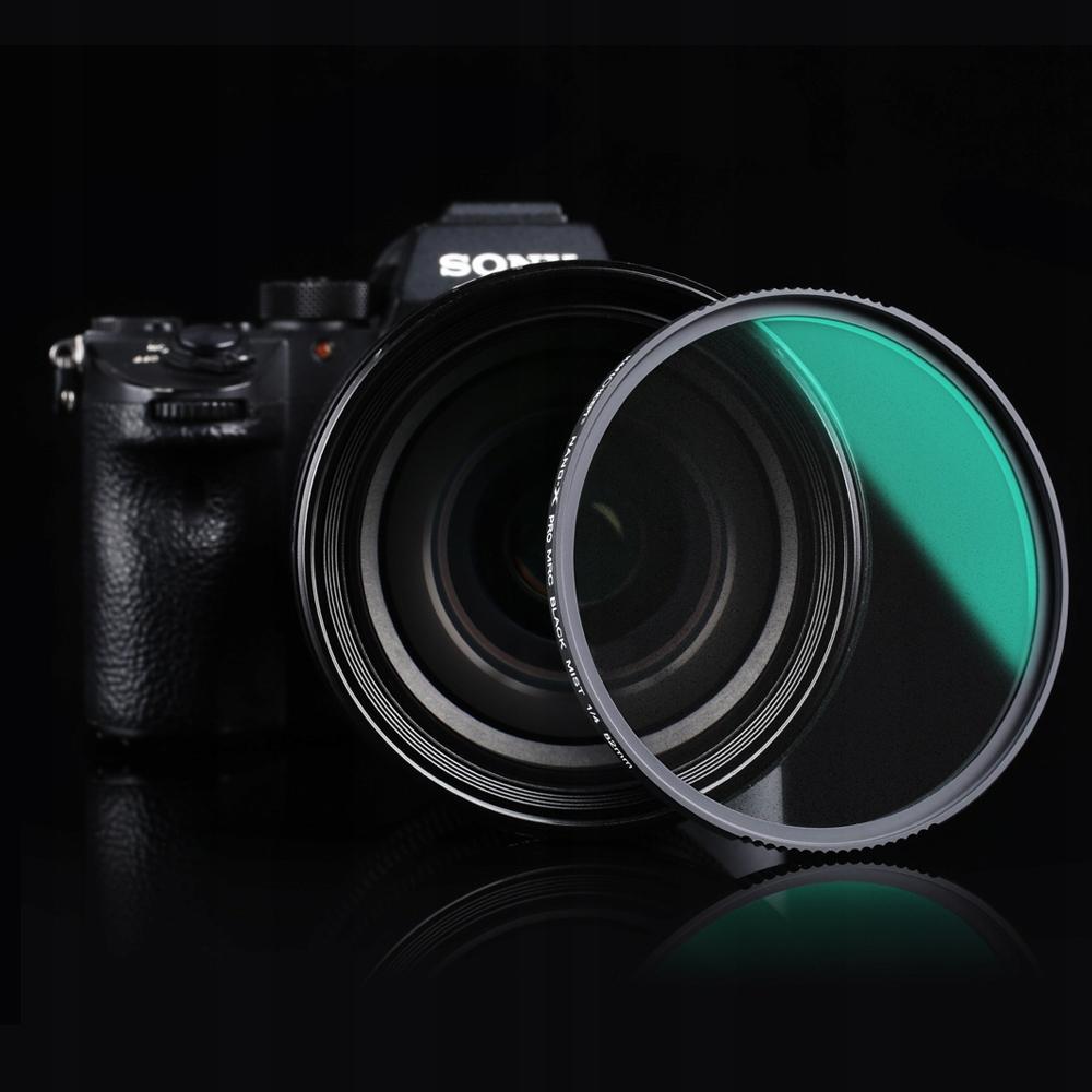 Filter difuzioni K&amp;F Concept HD Black Mist 1/4, 82mm, i zi