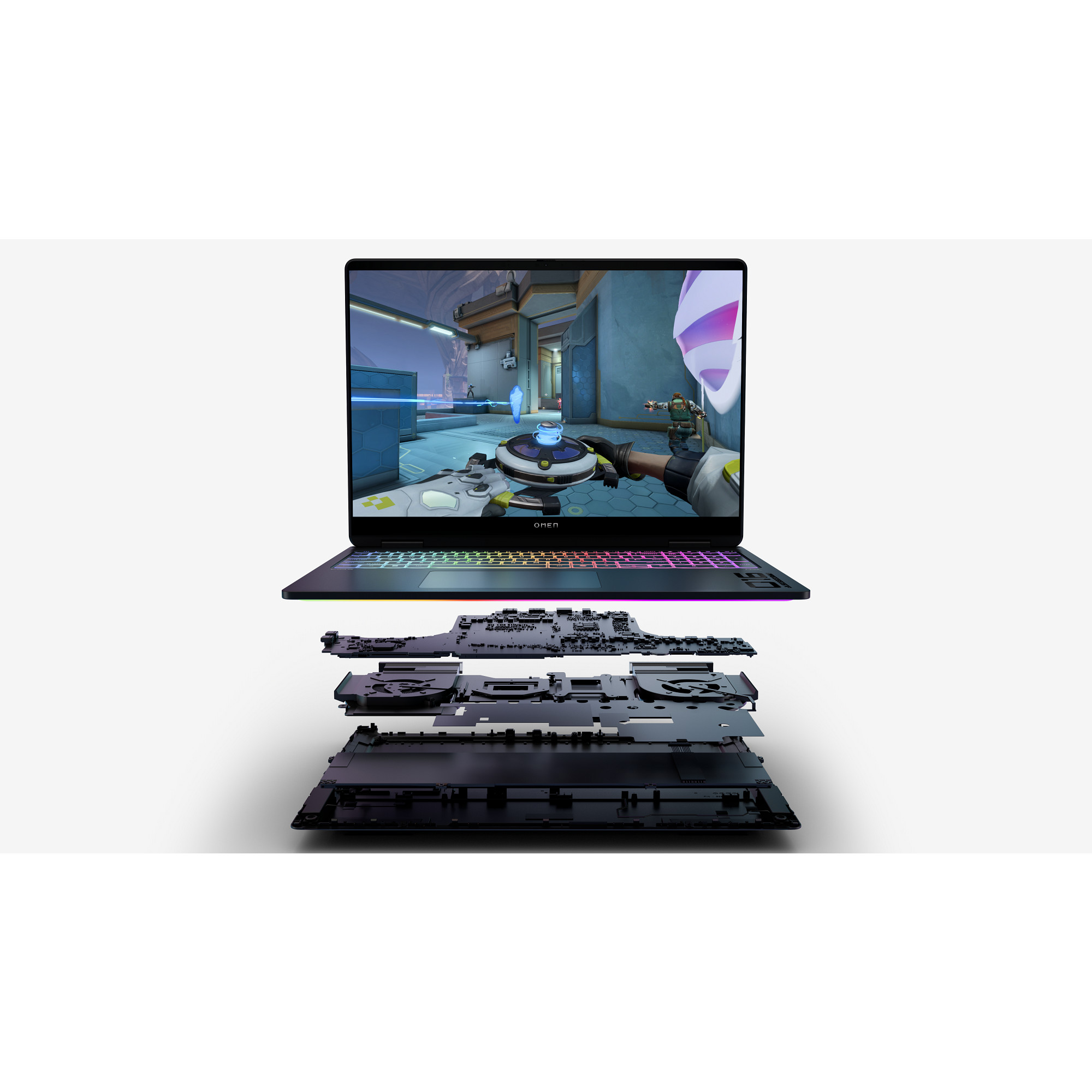 Laptop HP OMEN MAX 16-ak0003nc, 16", AMD Ryzen AI 9 HX 375, 32GB RAM, 1TB SSD, NVIDIA GeForce RTX 5080, i zi