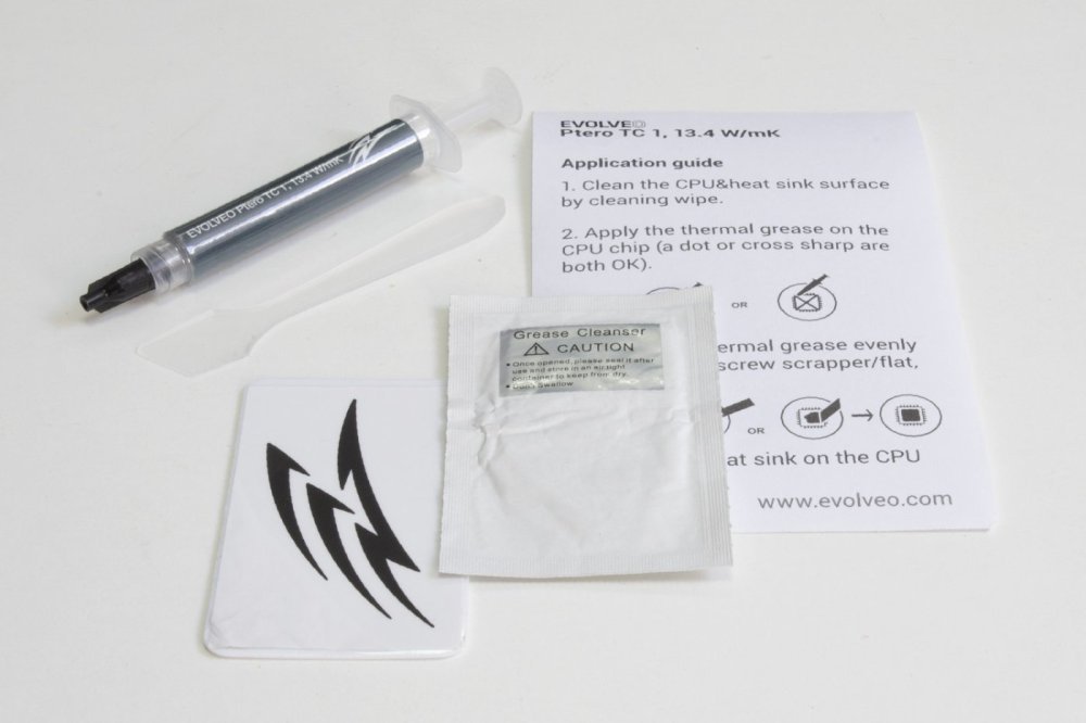Pastë termike EVOLVEO Ptero TC 1, 13.4 W/mK, gri