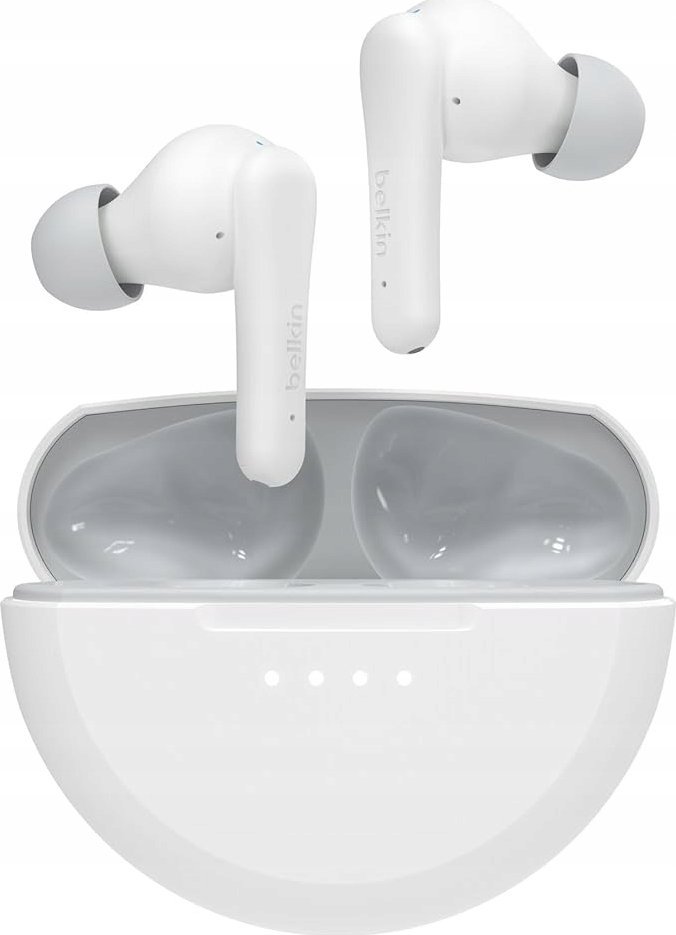 Безжични слушалки Belkin SoundForm Nano 2, True Wireless, за деца, бели