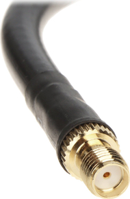 Kabllo koaksiale RF SMA-G në SMA-G H155, 0.2m, e zezë
