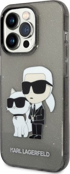 Mbulesë telefoni Karl Lagerfeld KLHCP14XHNKCT, për iPhone 14 Pro Max, hardcase, e zezë