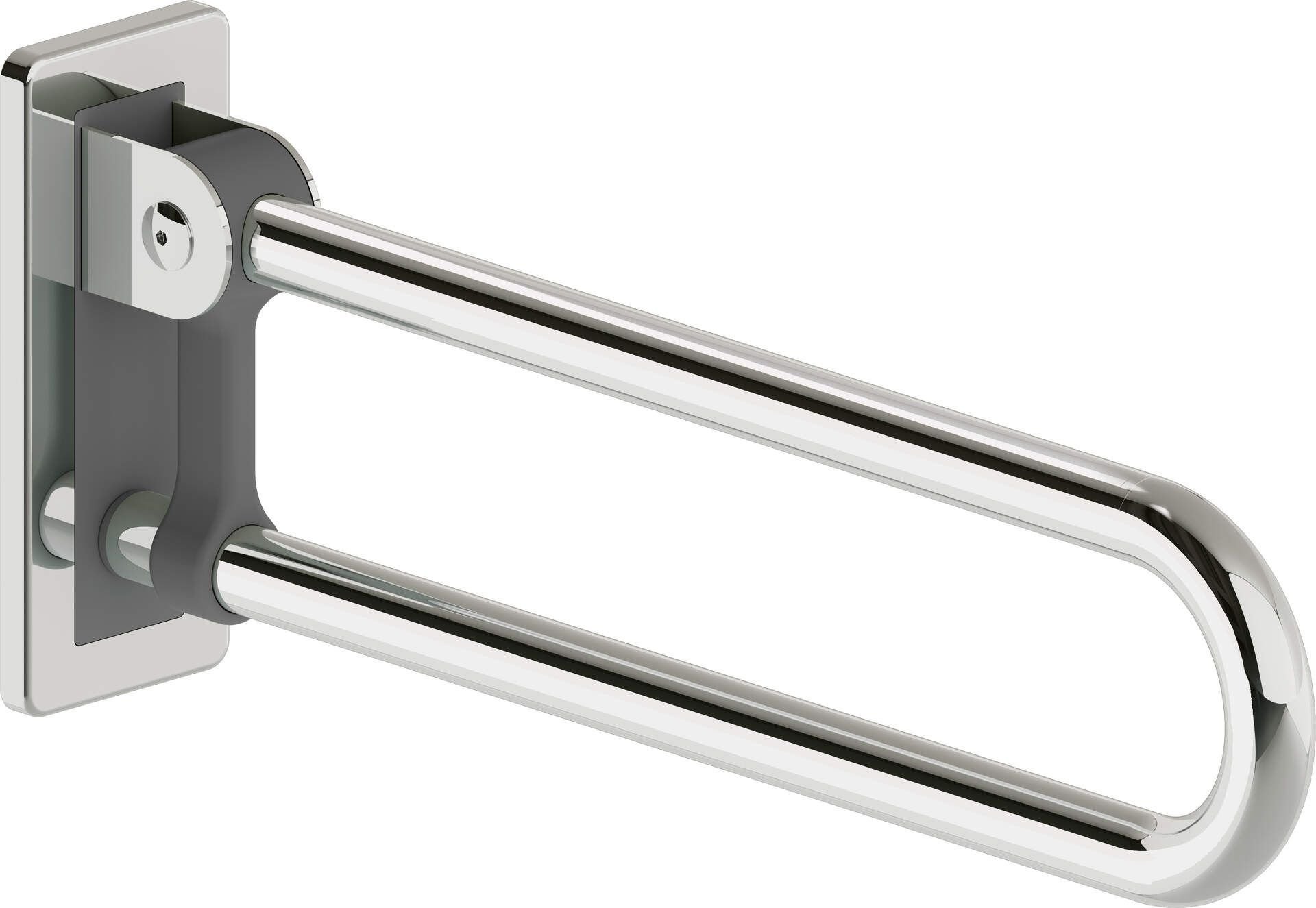 Dorezë muri palosëse Deante, 60 cm, çelik inox, antracit