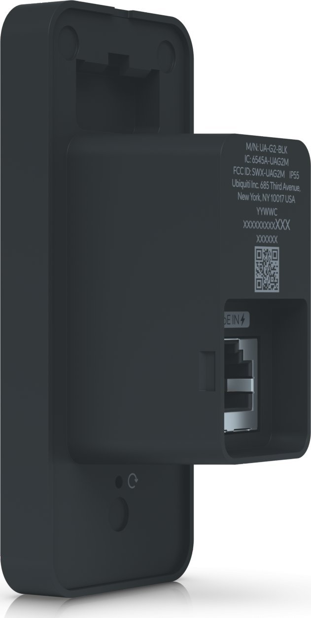 Lexues kontrolli hyrjeje Ubiquiti UniFi Access Reader G2, Ethernet 1 Gbit/s, PoE, i zi