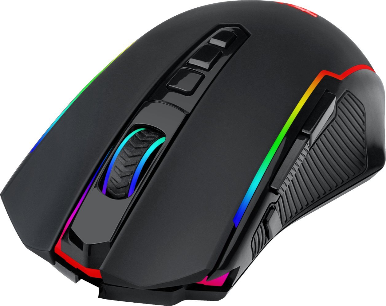 Maus gaming Redragon Nix M914 RGB, pa kabllo, 10000 DPI, i zi
