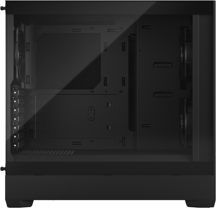 Kasë kompjuteri Fractal Design Pop Silent Black TG Clear Tint