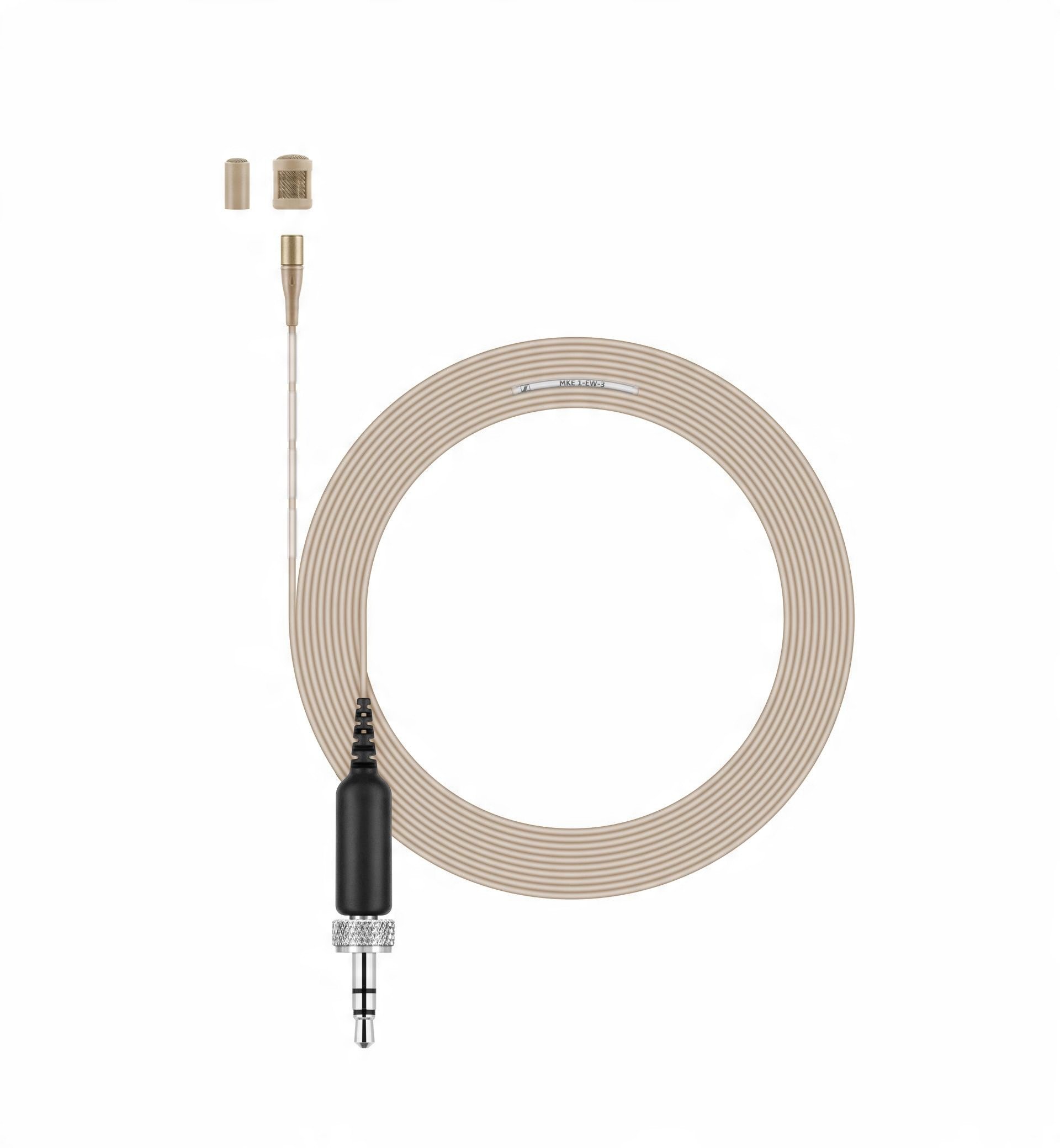 Микрофон лавалир Сенхајзер MKE1 EW3, штипка за облека, за безжични системи EW3, црн