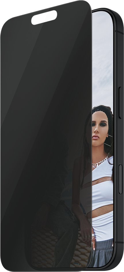 Mbrojtëse ekrani PanzerGlass SAFE Privacy, iPhone 16 Pro Max, Ultra Wide Fit, transparente