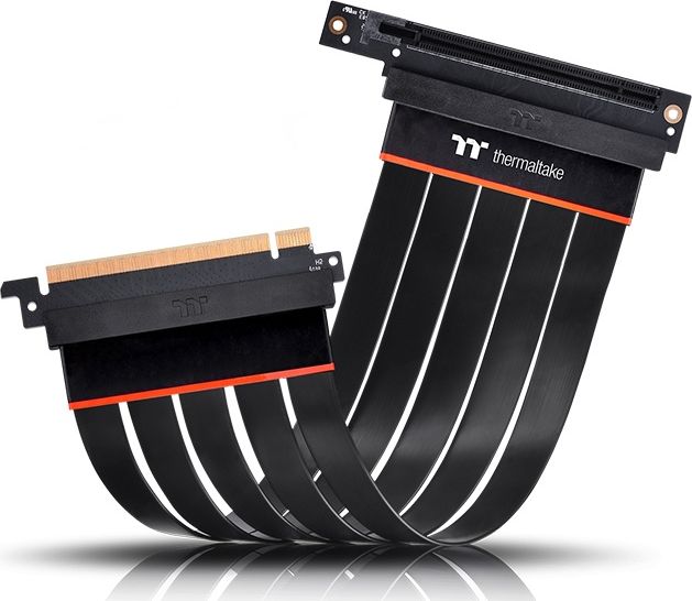 Kabllo zgjatuese PCI-E Thermaltake TT Premium, 4.0, 200mm, 90°, e zezë