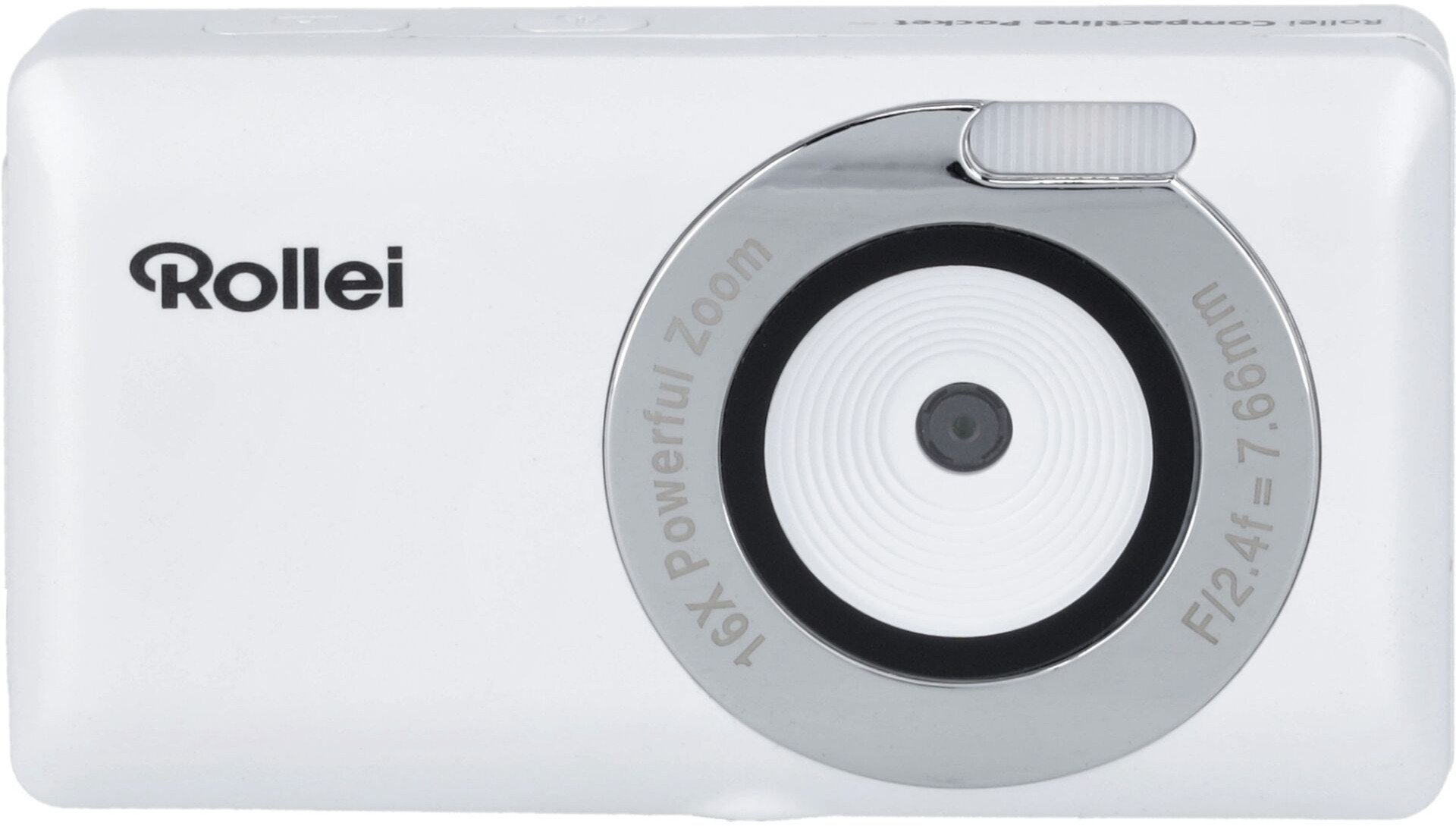 Компактен фотоапарат Rollei Compactline Pocket, бел