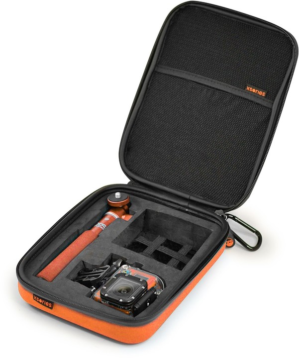 Çantëz për kamerë XSories Capxule Small, e portokalltë