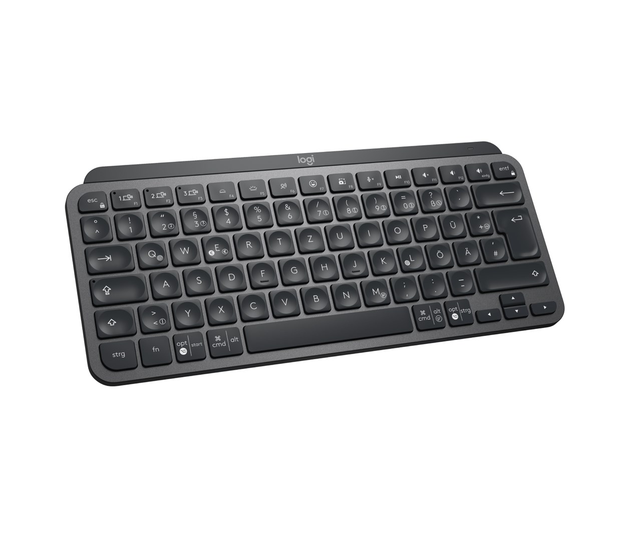 Тастатура Logitech MX Keys Mini for Business, QWERTZ, сива