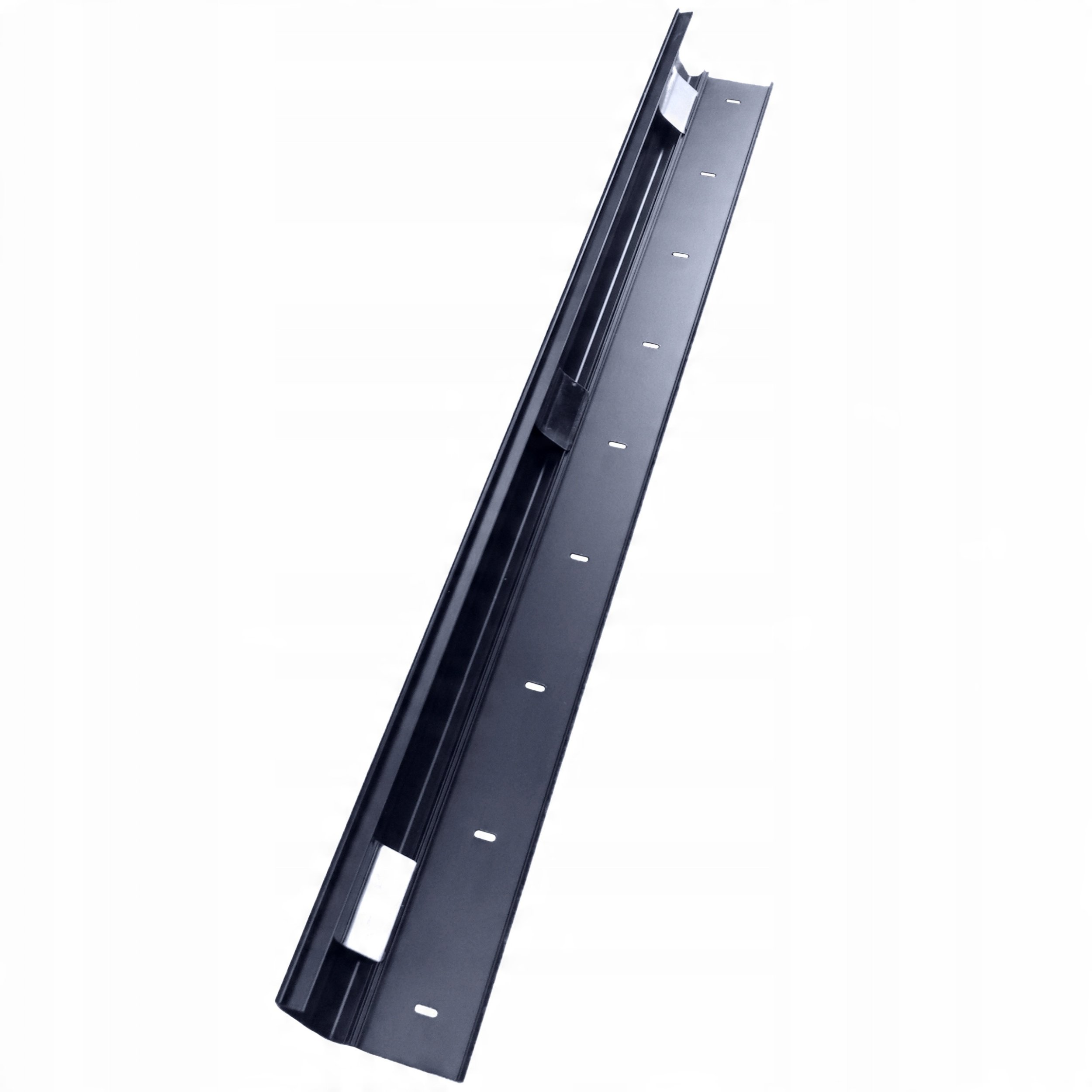 Mbulesë kabllosh Fiber Novelty Cable Cover, 110cm, alumin, e zezë mat