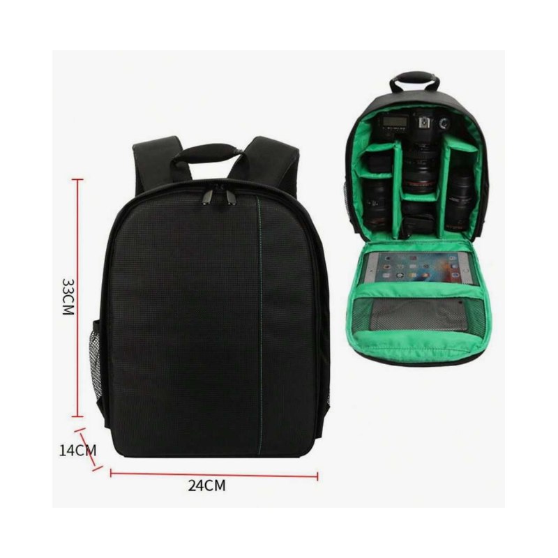 Camera Backpack with Customizable Interior