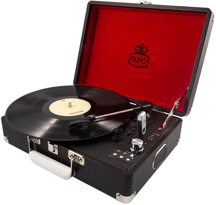 Gramafon GPO Retro Attache, i zi