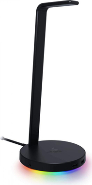 Mbajtëse për kufje Razer, RGB, metali, e zezë