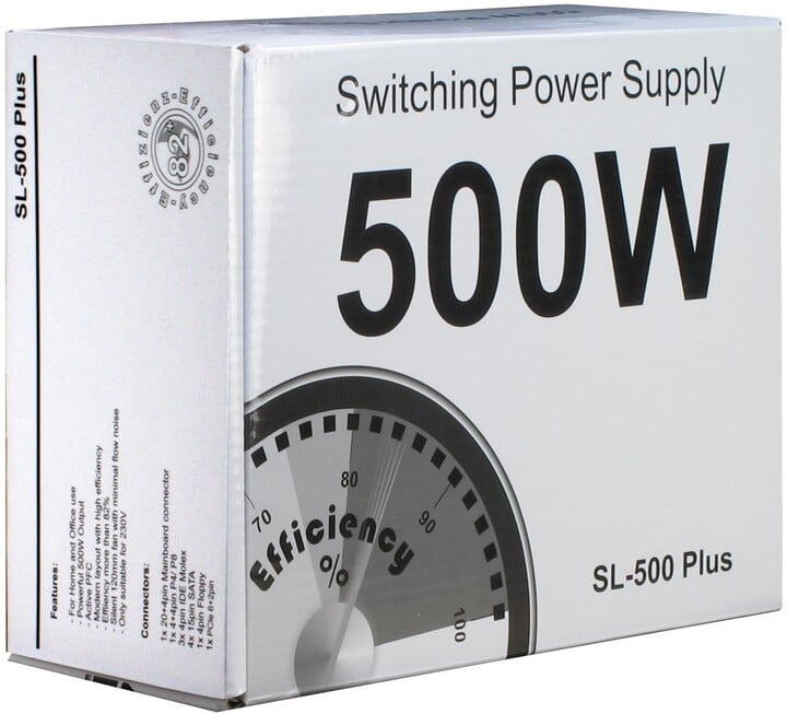 Burim energjie Inter-Tech, SL-500 Plus