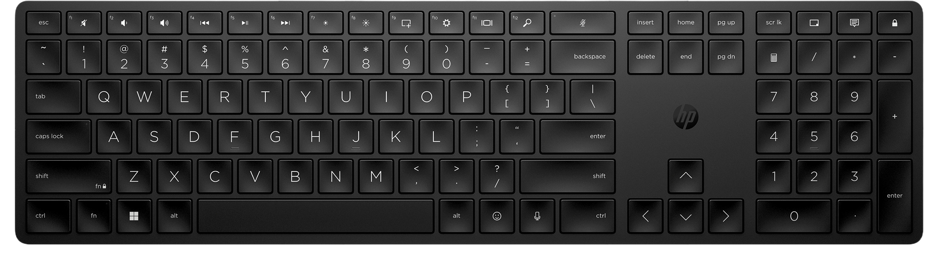 Tastierë mekanike HP 450, RF Wireless + USB, e zezë