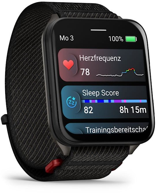 Паметен часовник Гармин Venu X1, ГПС, титаниум и црна