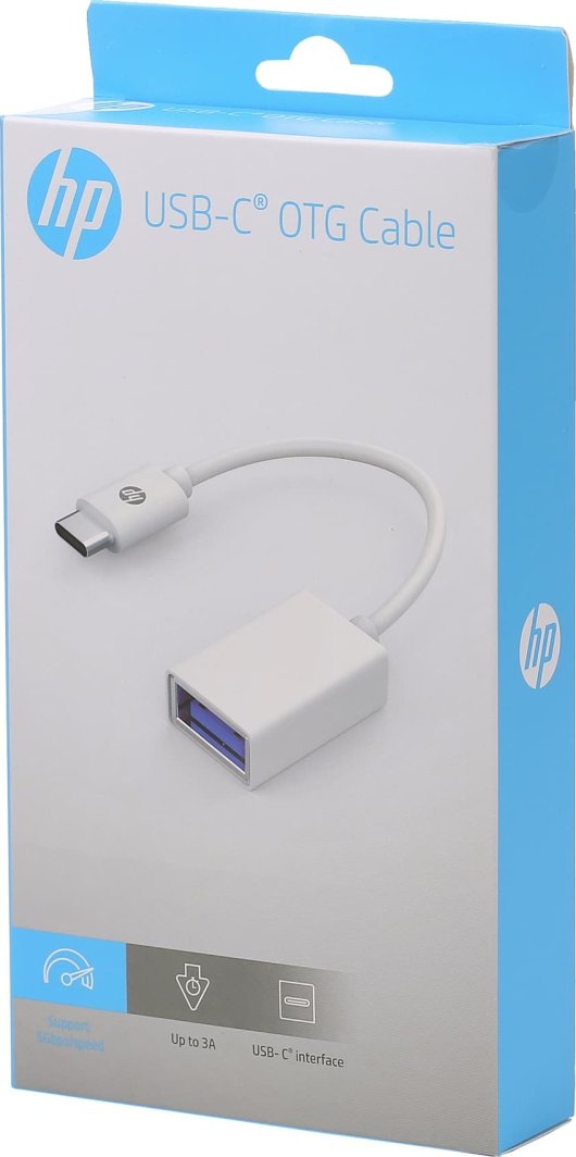 Përshtatës USB HP DHC-TC105 OTG, USB-C (M) - USB-A (F) 3.0, 15 cm, i bardhë