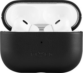 Rast lëkure FIXED PodsLeather për AirPods Pro 2, MagSafe, i zi