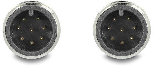 Kabllo rrjeti Delock M12, CAT5e S/FTP, 1m, IP67, e zezë