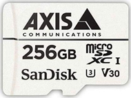 Kartë memorie AXIS Surveillance MicroSDXC 256GB, Class 10 UHS I U3 V30