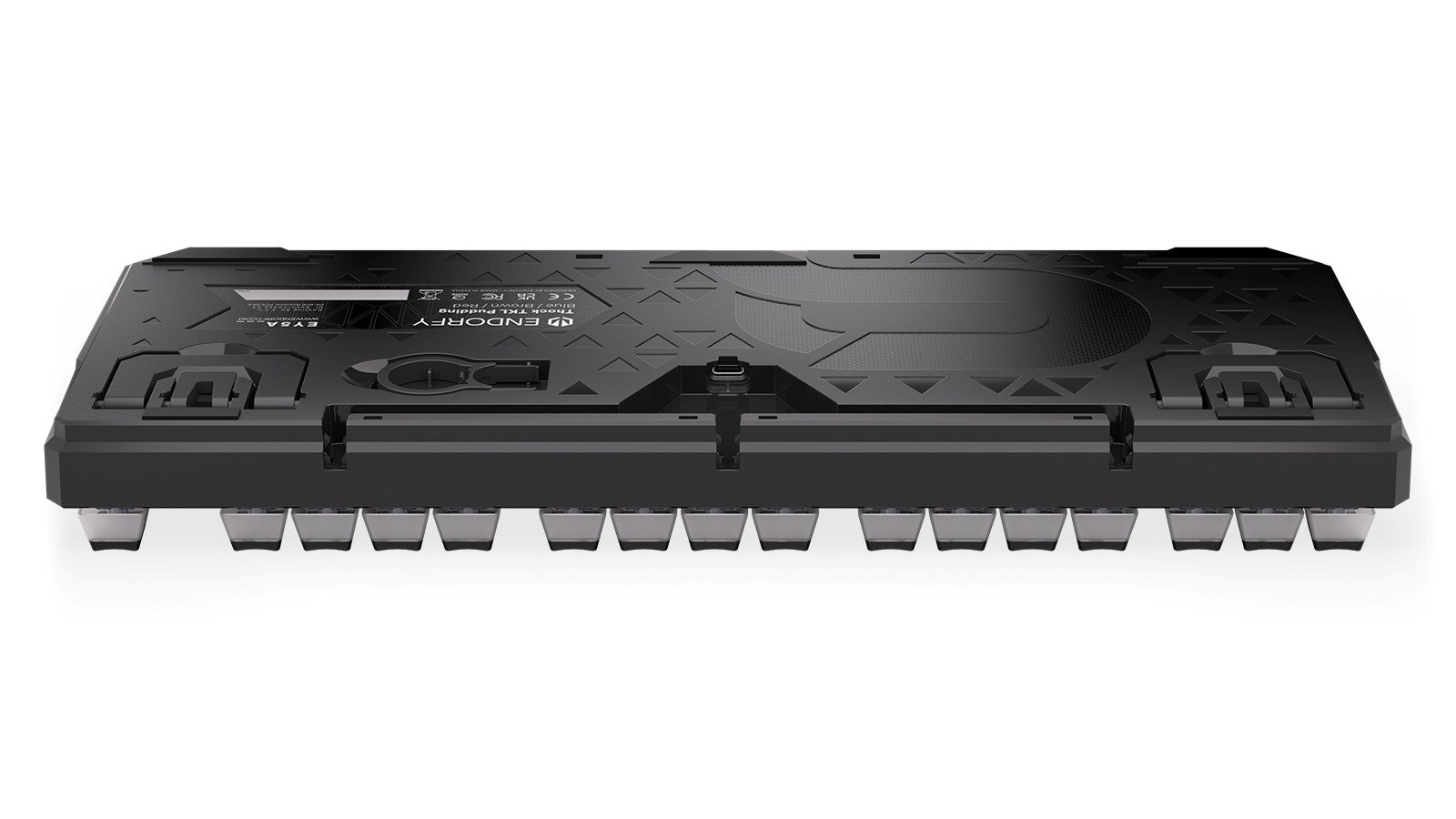 Tastierë mekanike Gaming Endorfy THOCK TKL PUD, USB, Kailh Blue, RGB