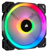 Ventilator Corsair LL120, 120mm, PWM, RGB LED, i zi