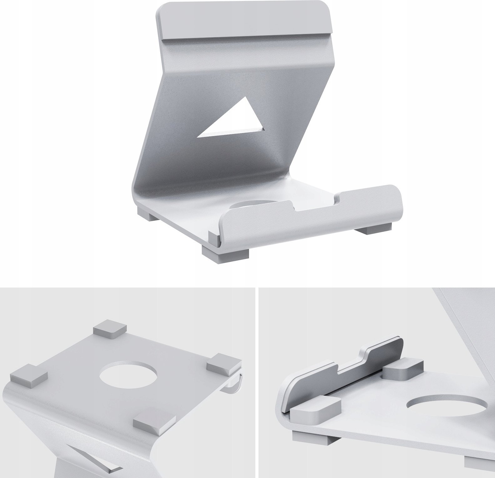 Носач за конзоли JYS P5185, алуминиум, универзален, бел